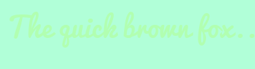 Image with Font Color B1FFB1 and Background Color B1FFD8